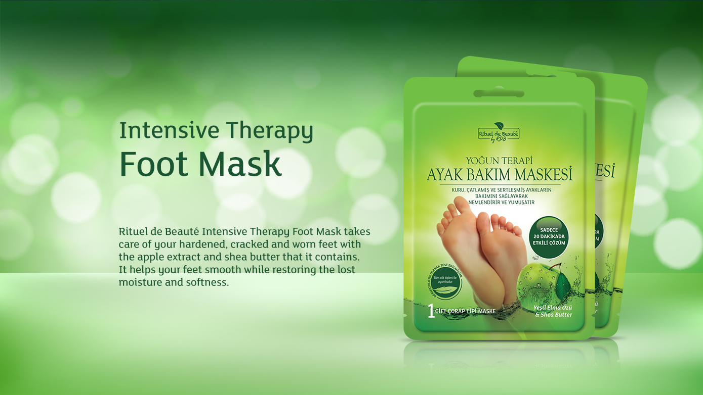 Rituel de Beaute ayak bakım maskesi anasayfa görseli